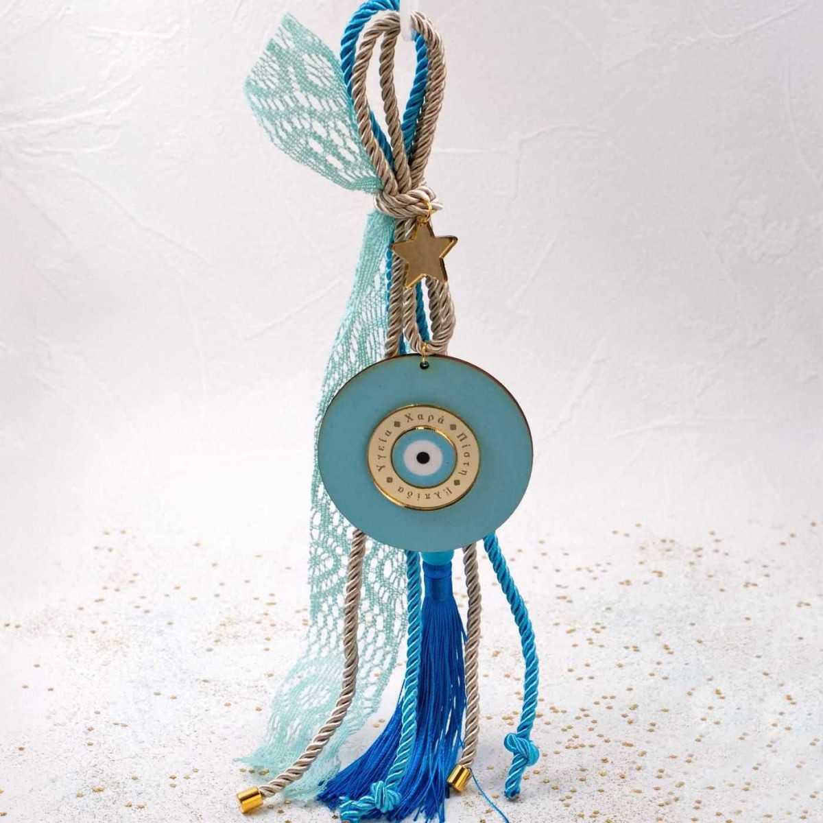 Gouri Turquoise Eye Plexiglass