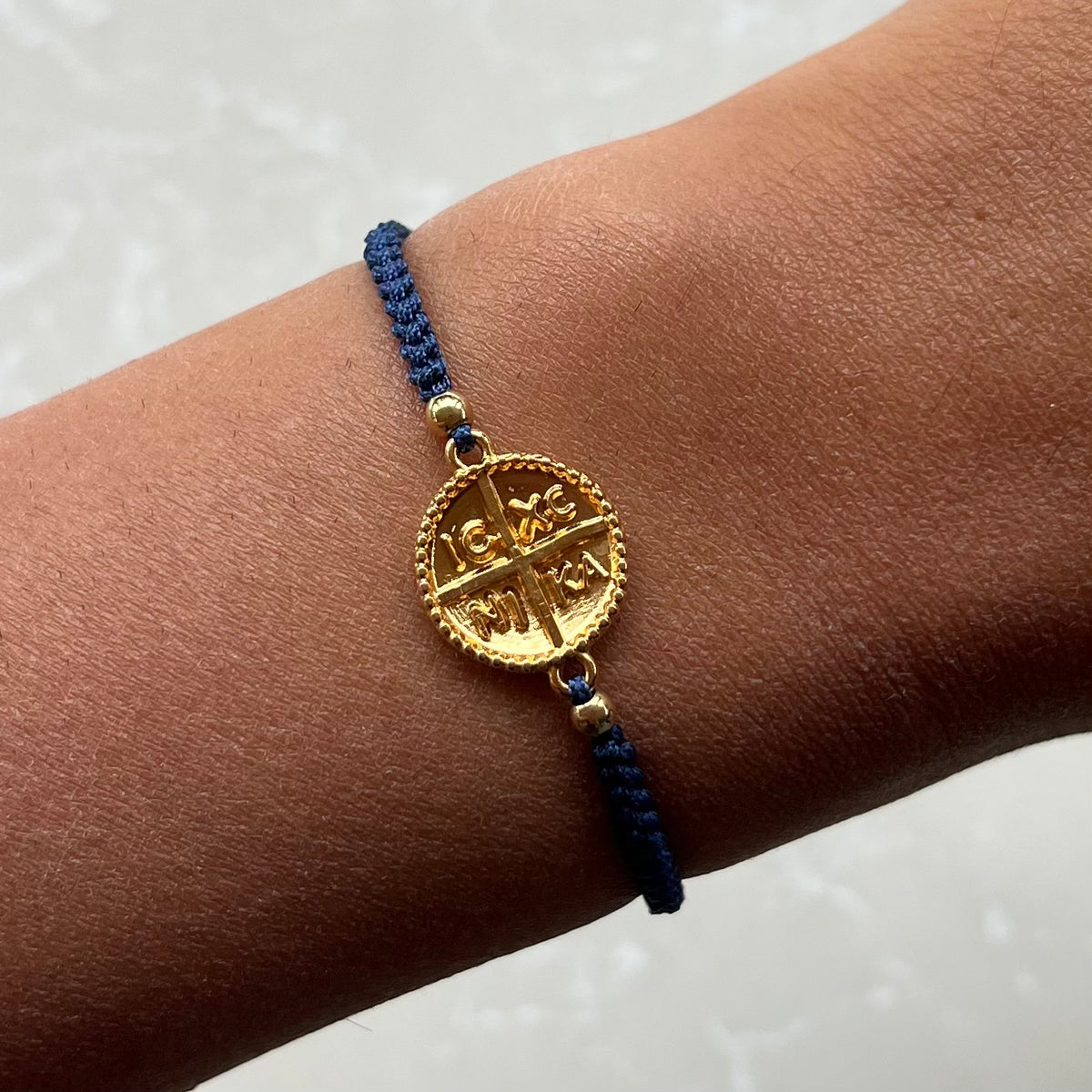 ICXC NIKA Navy Adjustable Bracelet