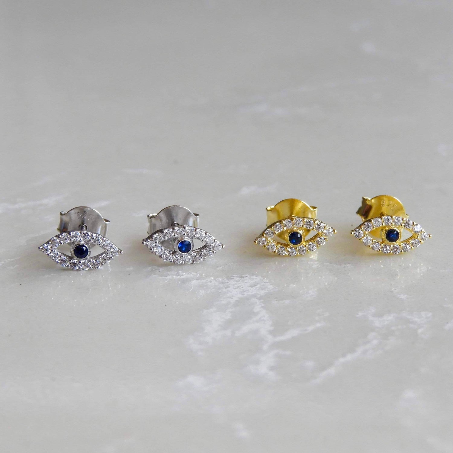 Stacey Evil Eye Studs