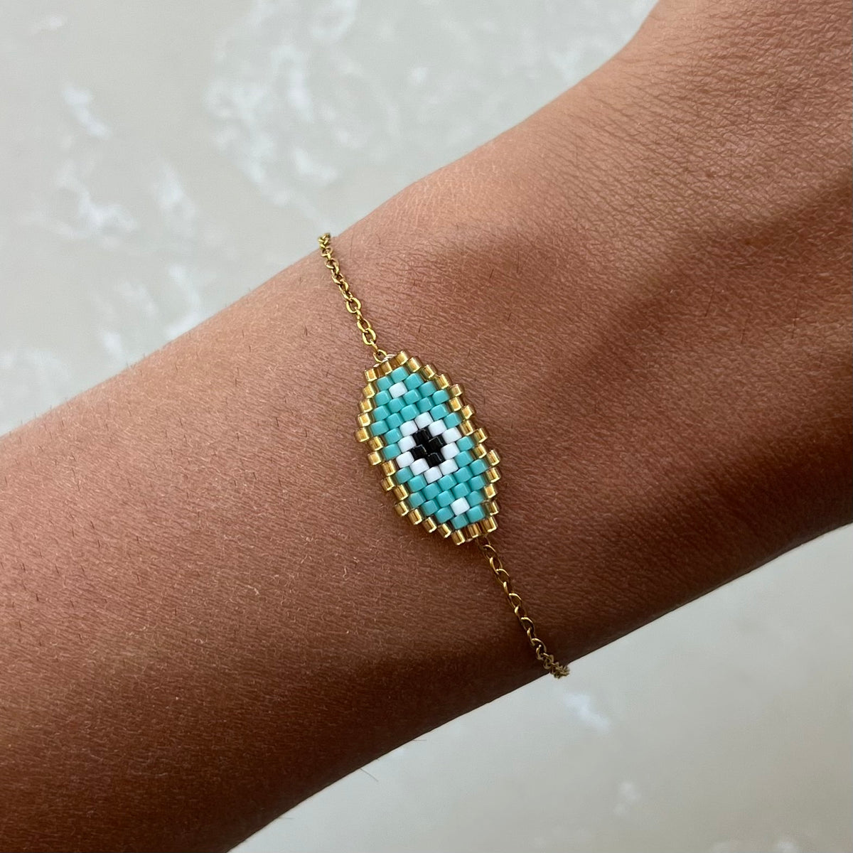 Jojo Evil Eye Chain Bracelet