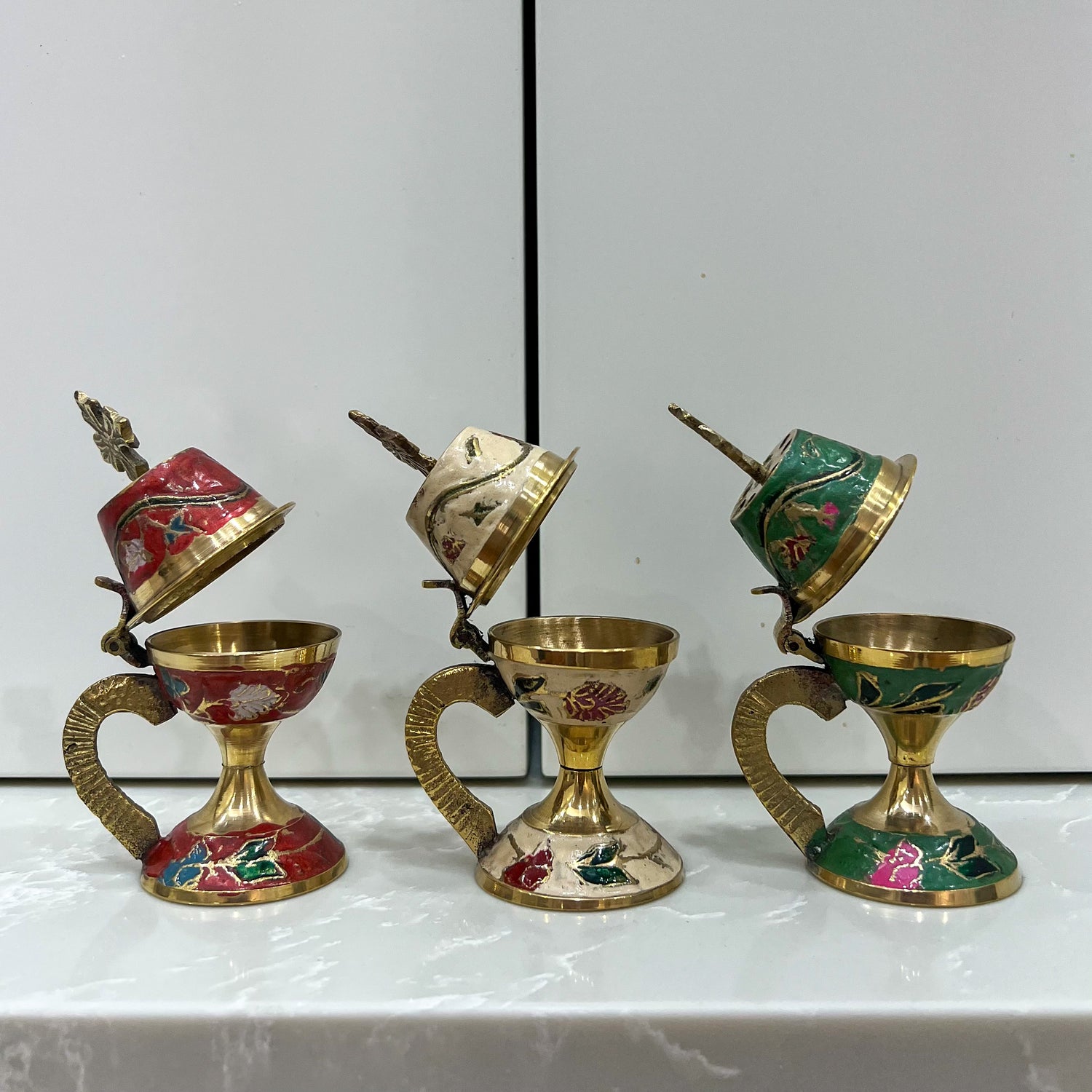 Enamel Brass Thimiato