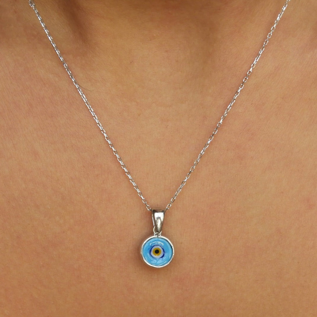 Evie Silver Light Blue